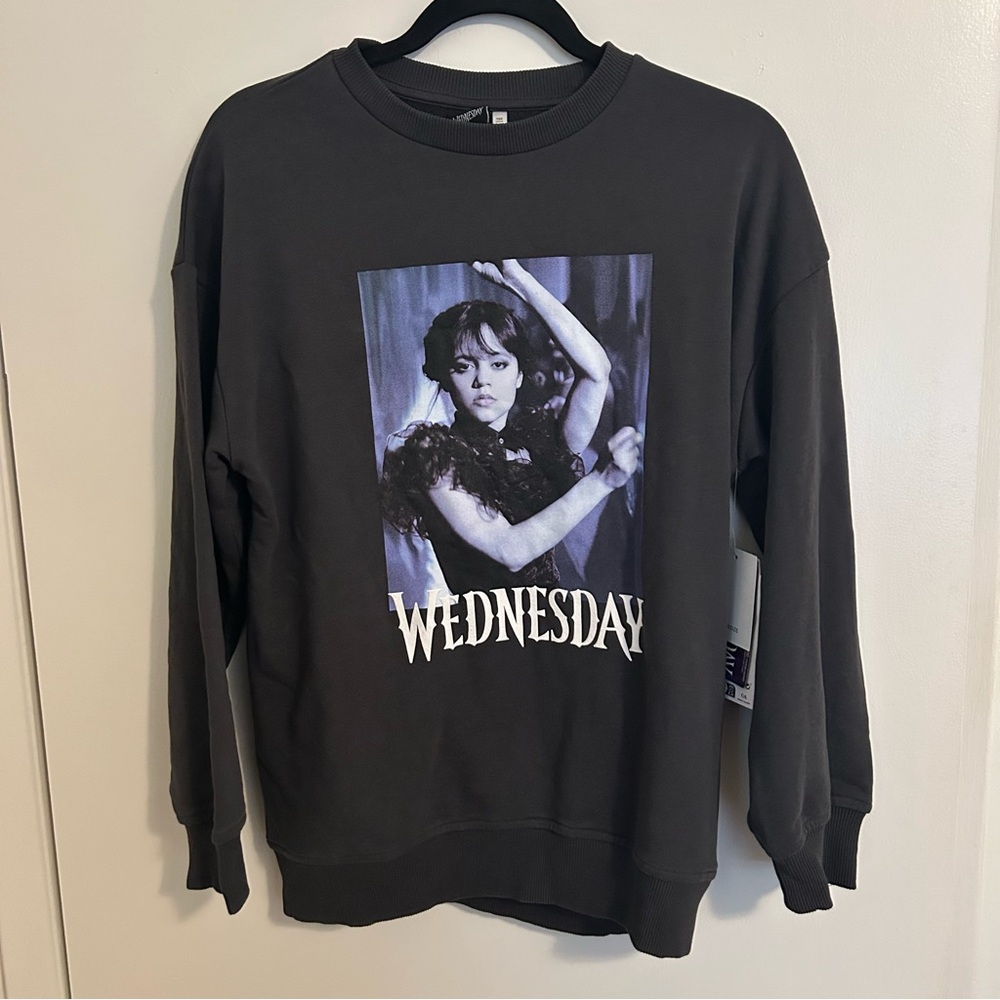 Wednesday Addams Crewneck Sweartshirt